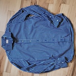 Gitman brothers plaid shirt large